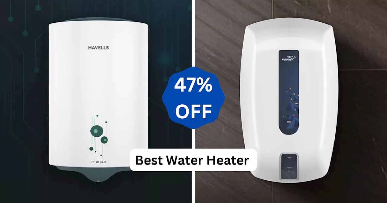 Amazon Diwali Sale से मात्र ₹ 2399 में खरीदें सबसे ज्यादा बिकने वाले Water Heater, मिनटों में मिलेगा खौलता हुआ पानी