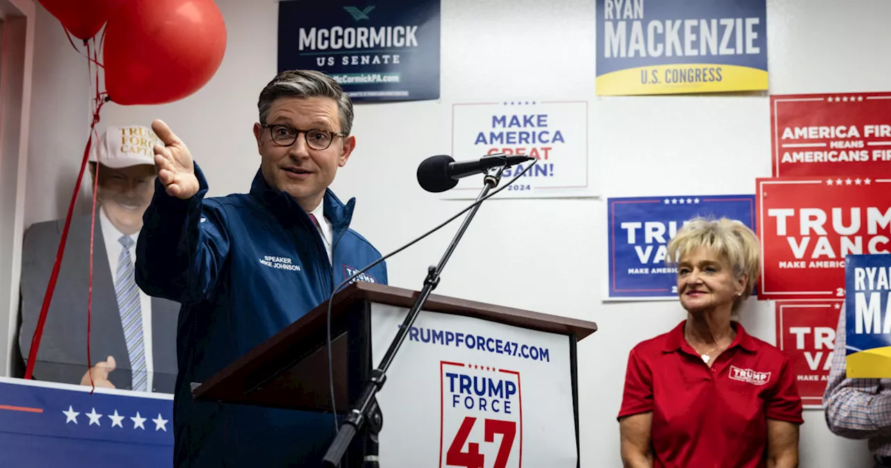 Speaker Mike Johnson criticizes Obamacare and promises 'massive reform' if Trump wins