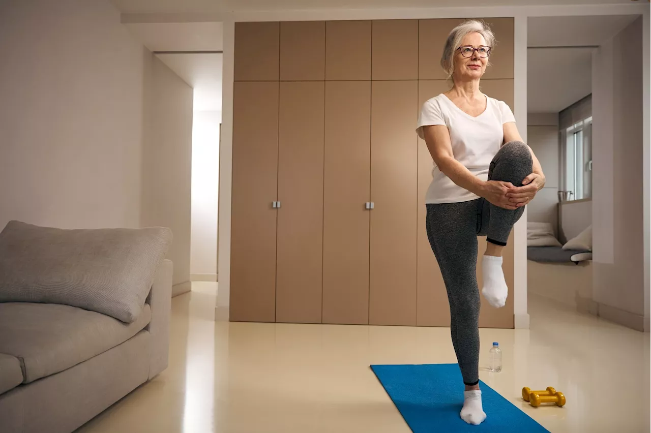 Balance on one leg may be the best indicator of neuromuscular aging, new study suggests