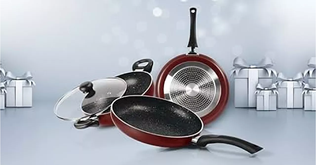 अंधाधुंध कमाई के बीच Amazon Festival Sale 2024 दे रहा पूरे 70% तक के ऑफ पर Non Stick Cookware Set