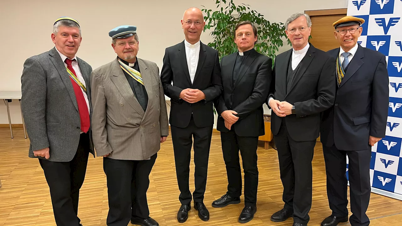 Promi-Priester Toni Faber war Gast beim CV-Zirkel in Baden