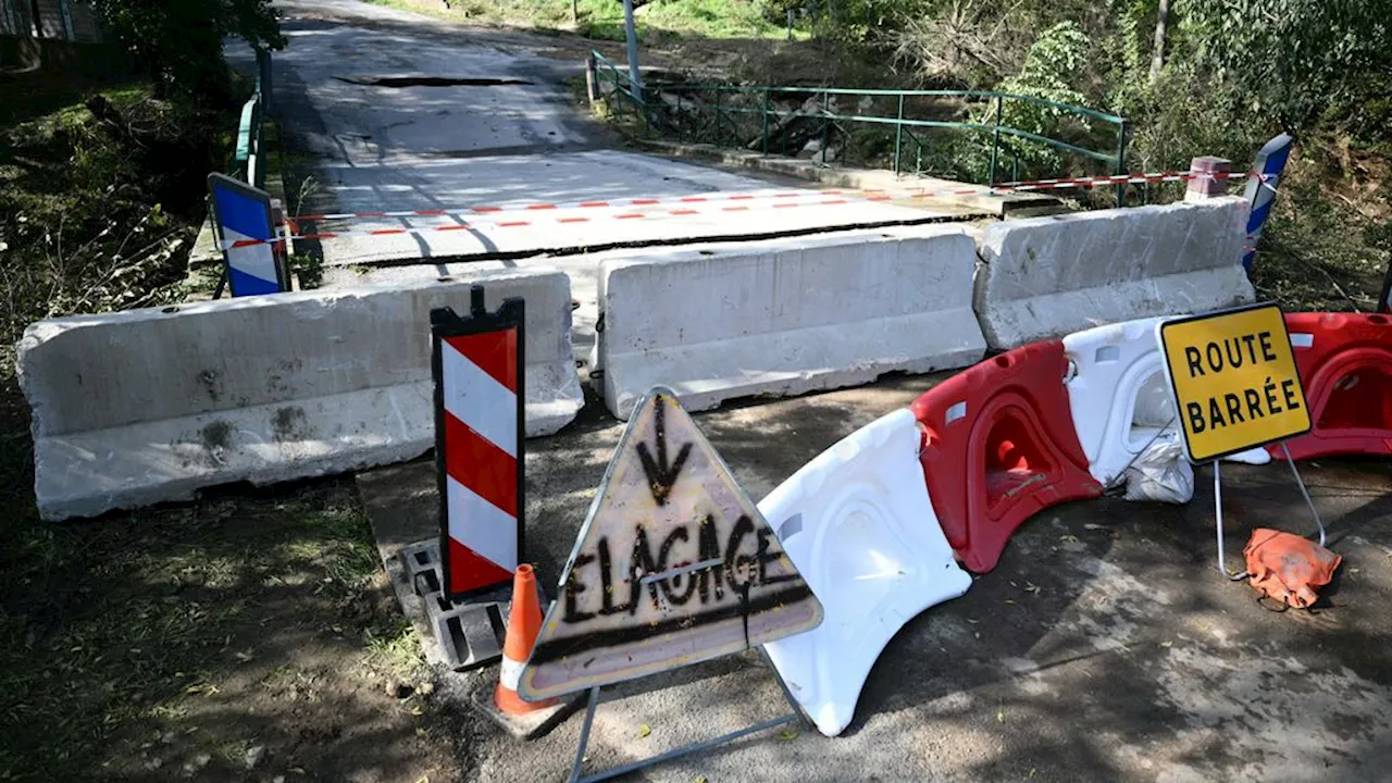 Franse leger evacueert gestrande vakantiegangers na overstromingen