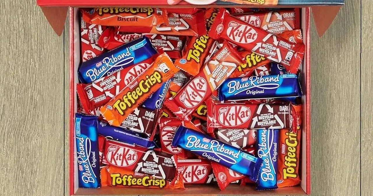 Big chocolate box with 69 bars discounted again