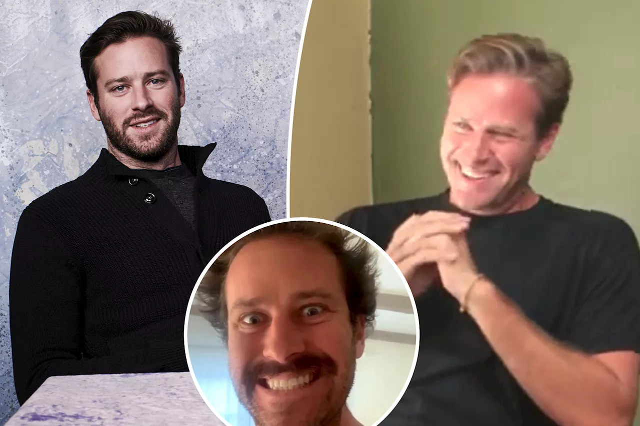 Armie Hammer admits he 'kind of likes' the cannibal accusations against him: 'It's wild’