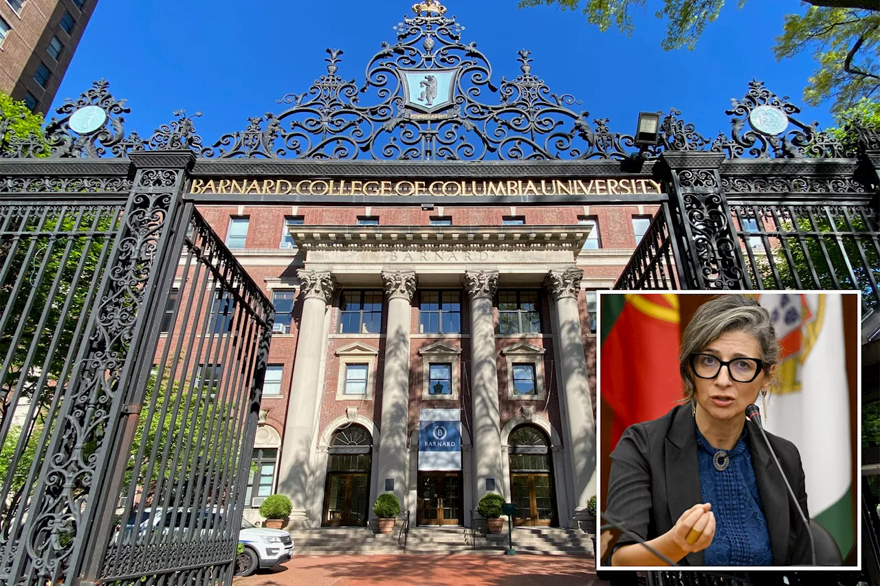  Barnard College ripped for inviting 'antisemite' — who compared Israel to Nazi Third Reich — to speak on campus