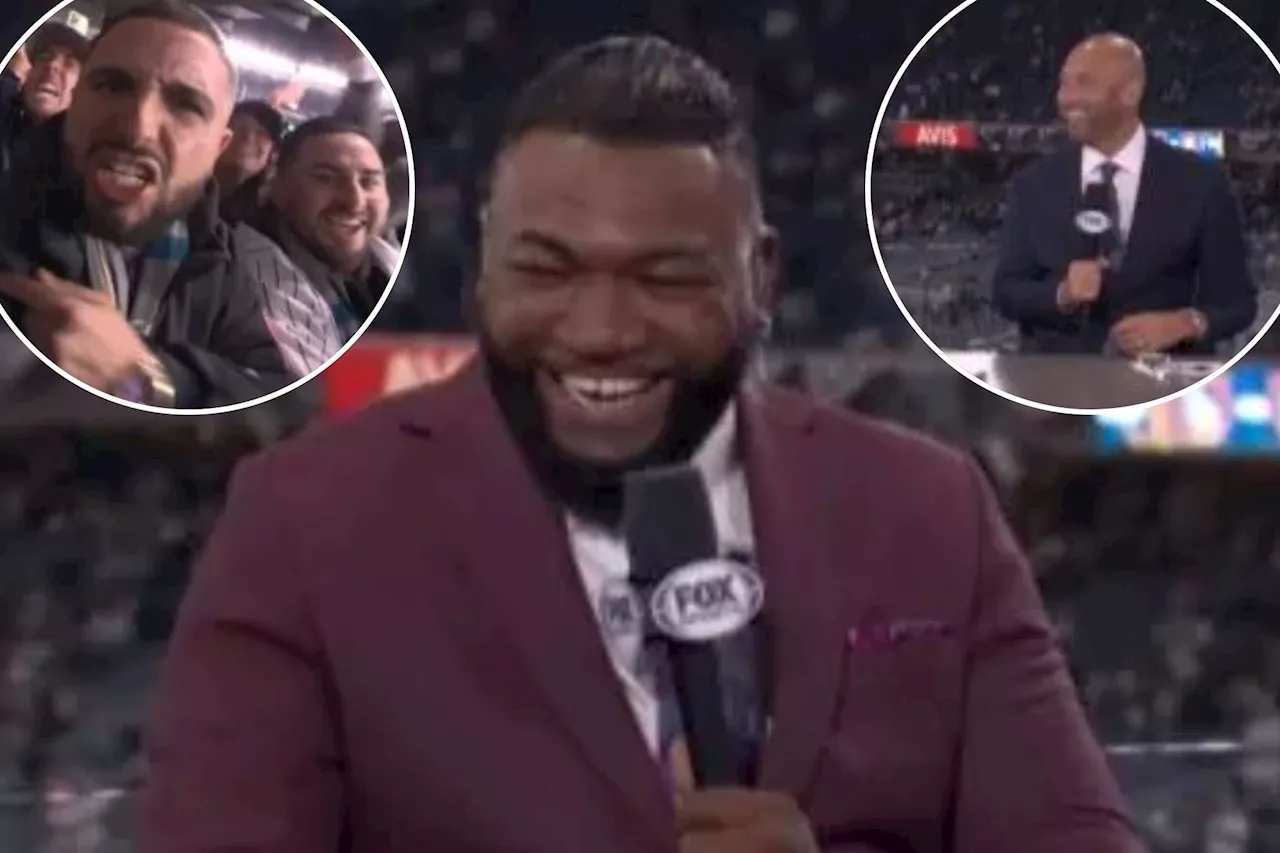 Derek Jeter couldn't save David Ortiz from Yankee Stadium hate on Fox broadcast
