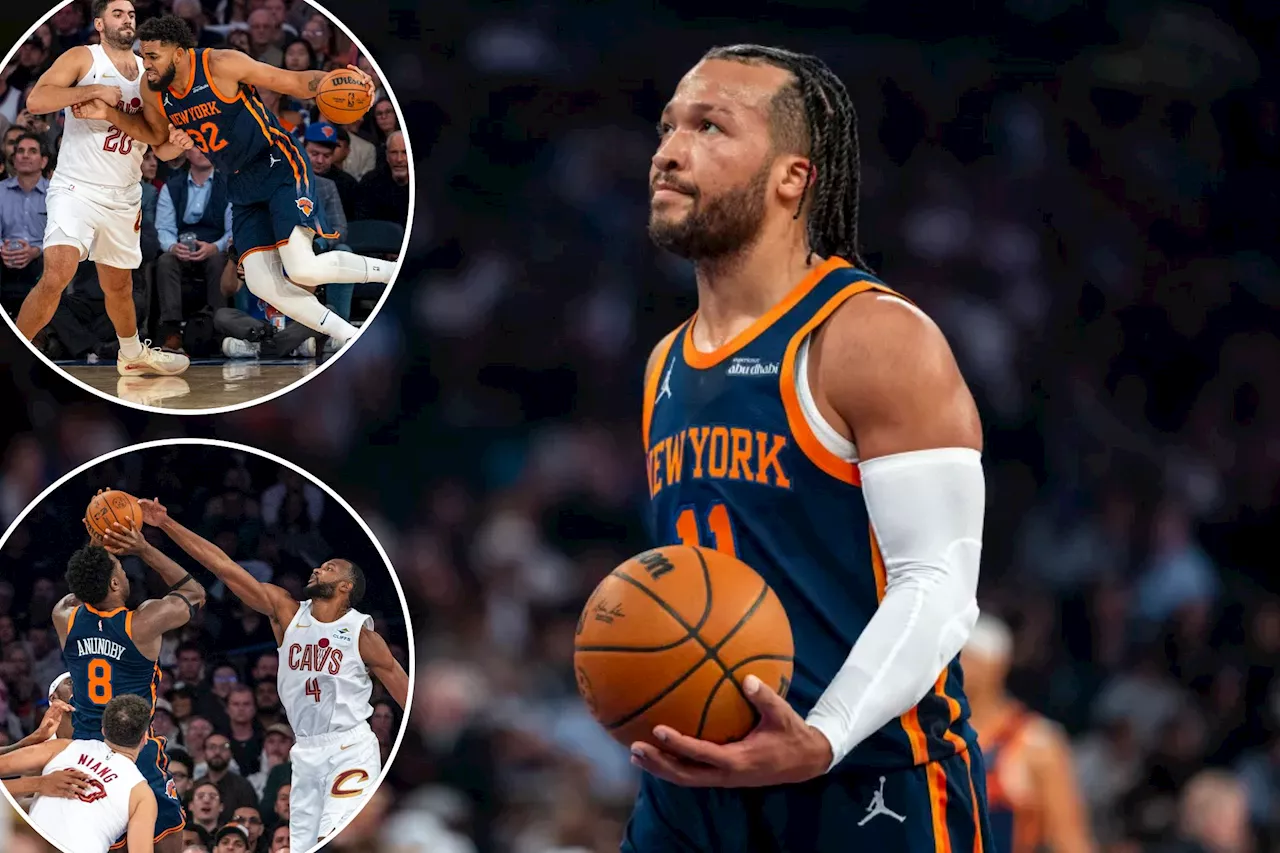 Knicks blow 13-point lead -- and survive Jalen Brunson injury scare -- in tough loss to Cavaliers