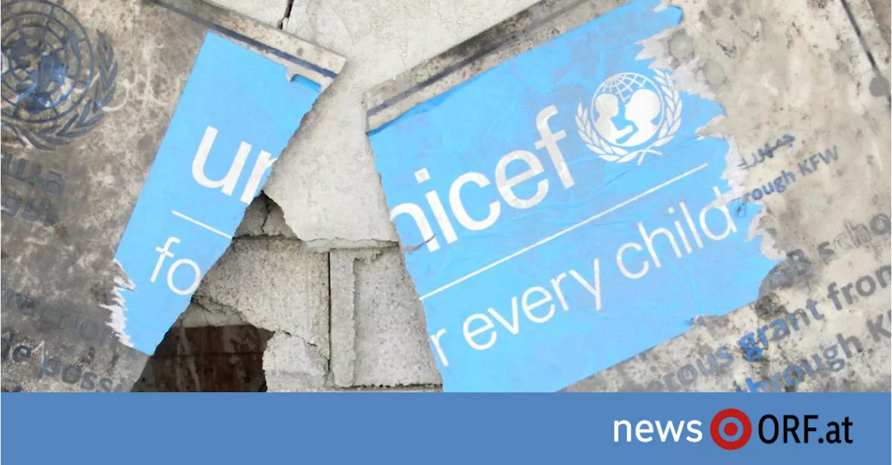 UNRWA-Verbot: UNICEF sieht „Methode, um Kinder zu töten“