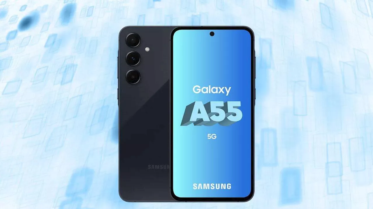 Samsung vous fait cadeau d’une montre connectée si vous commandez le smartphone Galaxy A55 ici