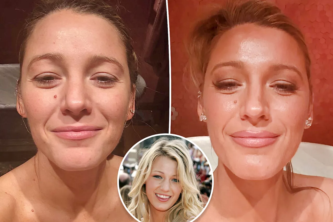 Blake Lively hilariously reveals painful high school beauty secret for plump lips