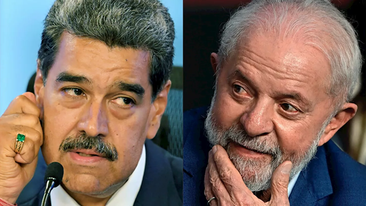 Maduro llamó a Lula a pronunciarse sobre el veto de Brasil a Venezuela en los Brics