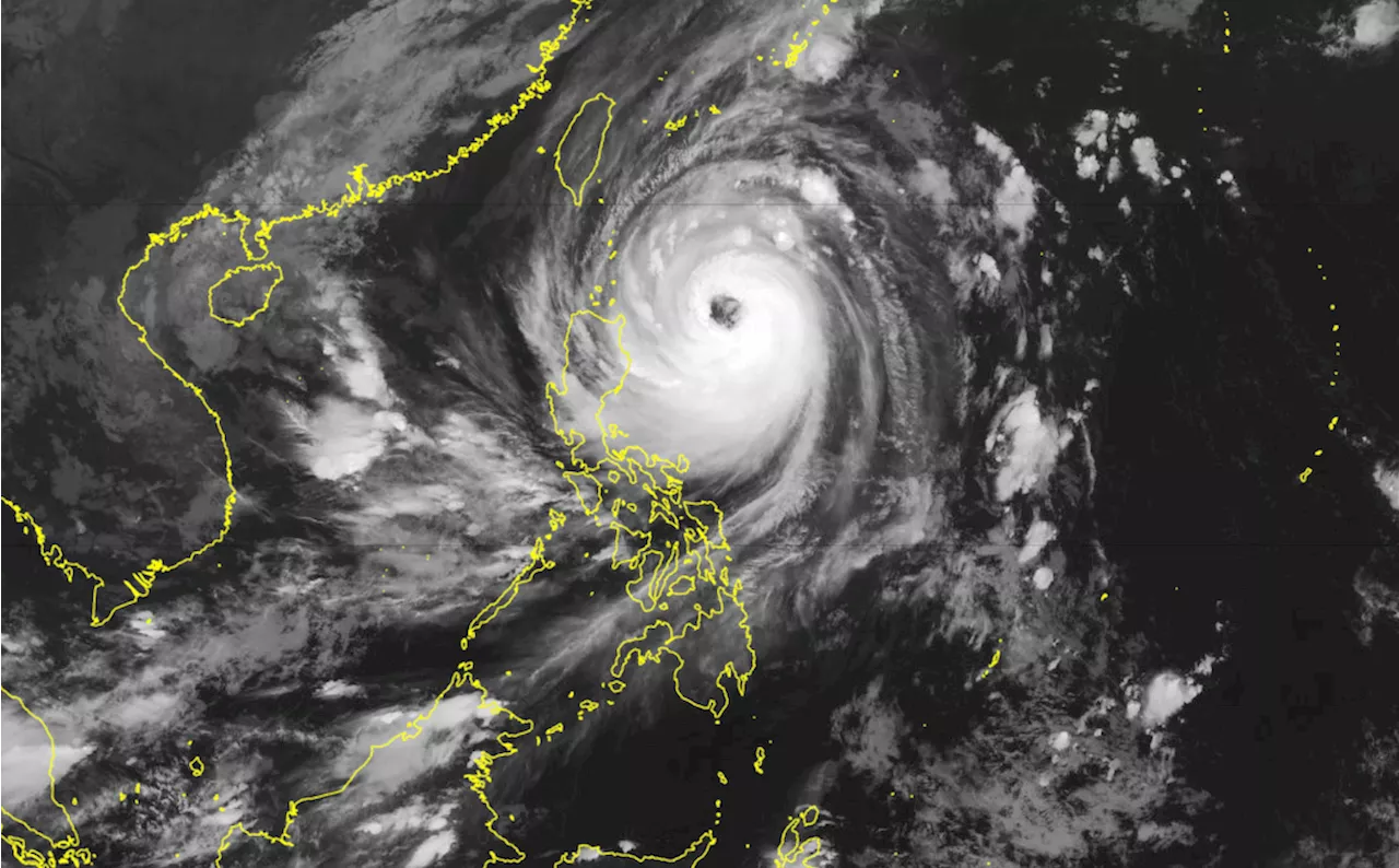 Typhoon Leon continues to strengthen east of Cagayan