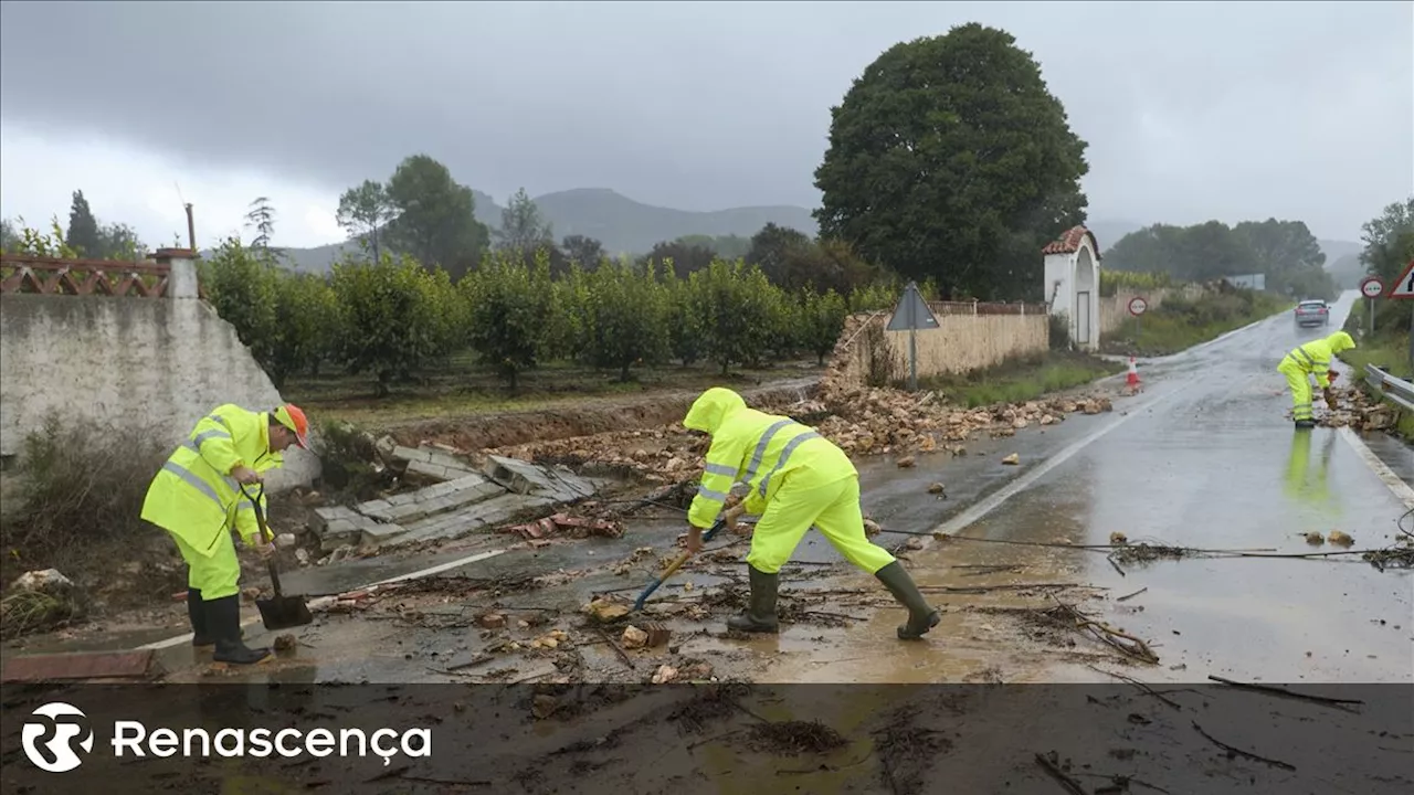 Chuvas torrenciais provocam cheias na Andaluzia, Valência e sul da Catalunha