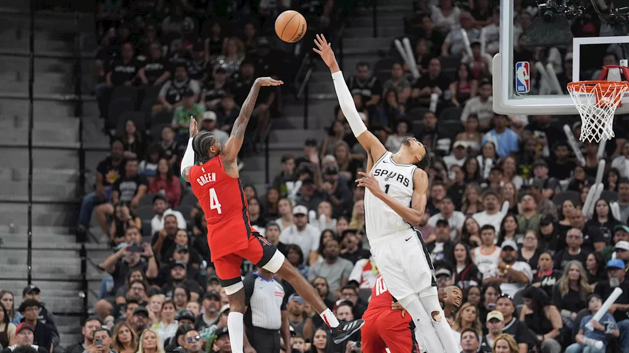 Houston Rockets Squeeze Past San Antonio Spurs Behind Jalen Green's 36 Points