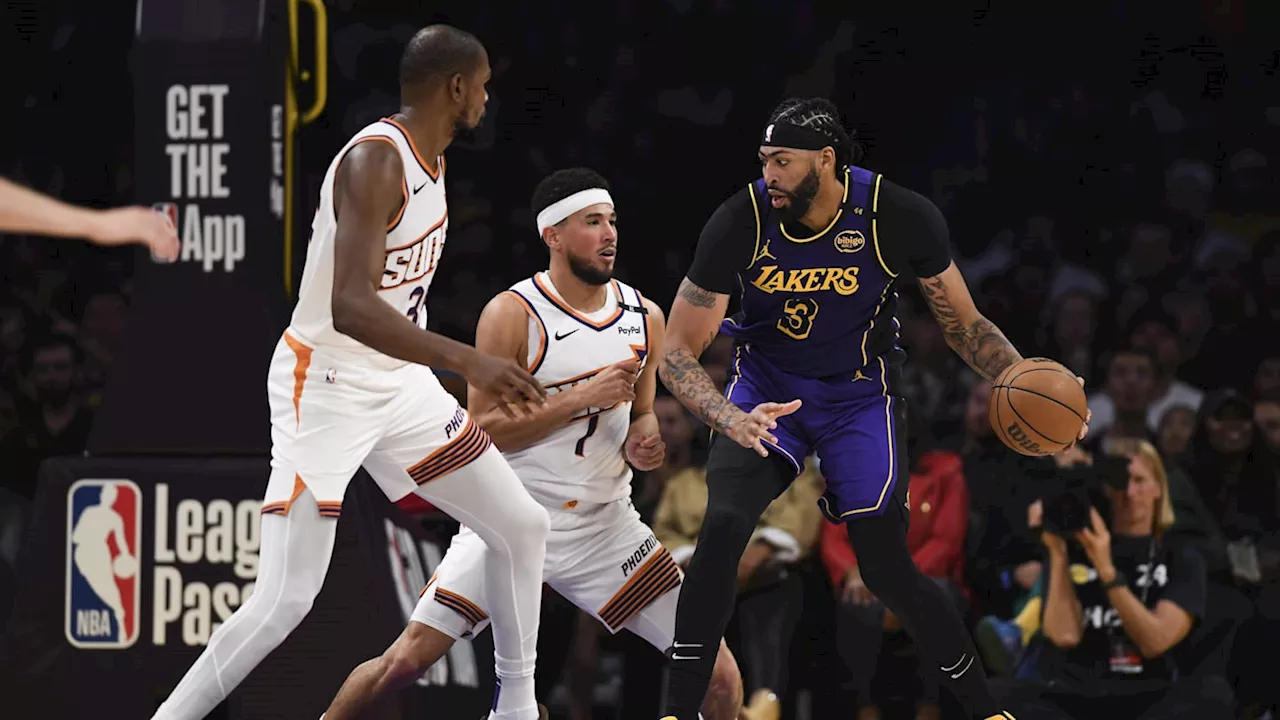 Phoenix Suns Reveal Starters vs Los Angeles Lakers