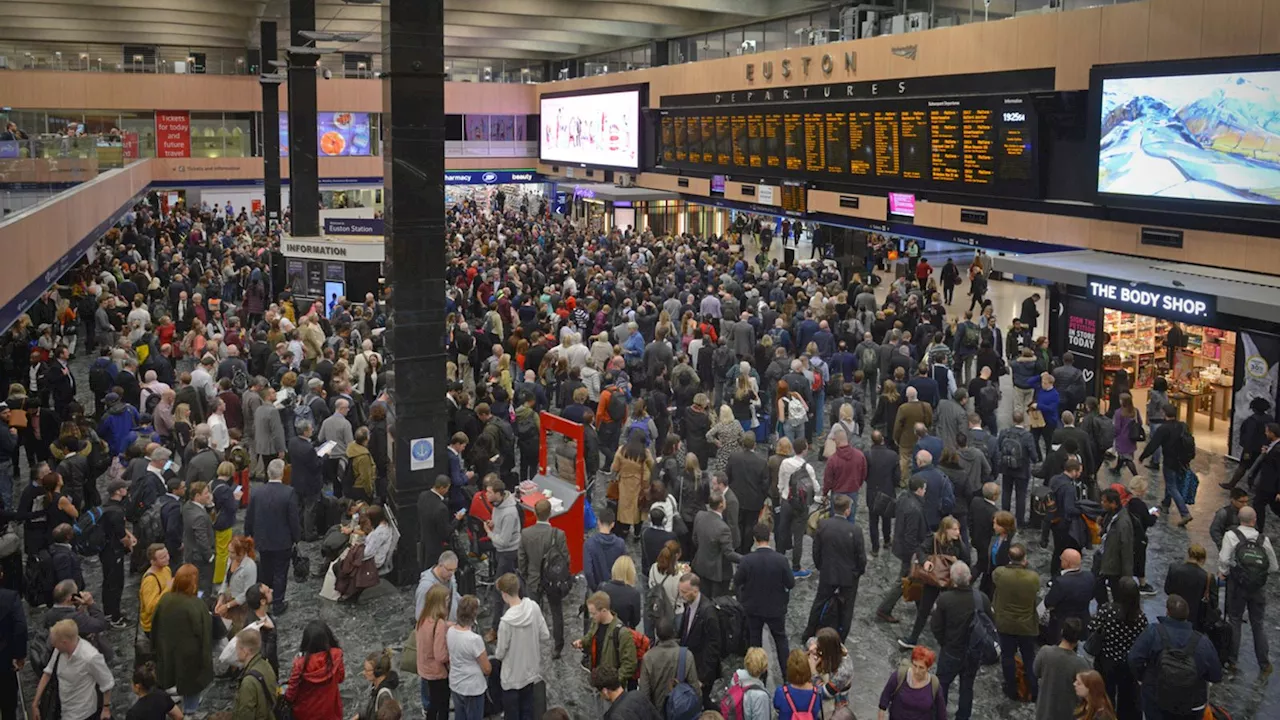 Improvements made at London's Euston station to help end dangerous scramble for trains