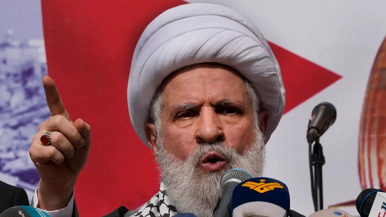 Sheikh Naim Kassem: Hezbollah elects new leader weeks after Hassan Nasrallah was killed in Israeli strike