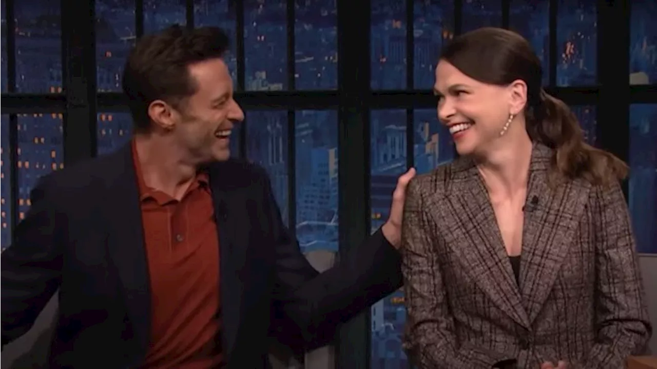 ‘Dream come true’: Gushing video of Hugh Jackman and Sutton Foster resurfaces