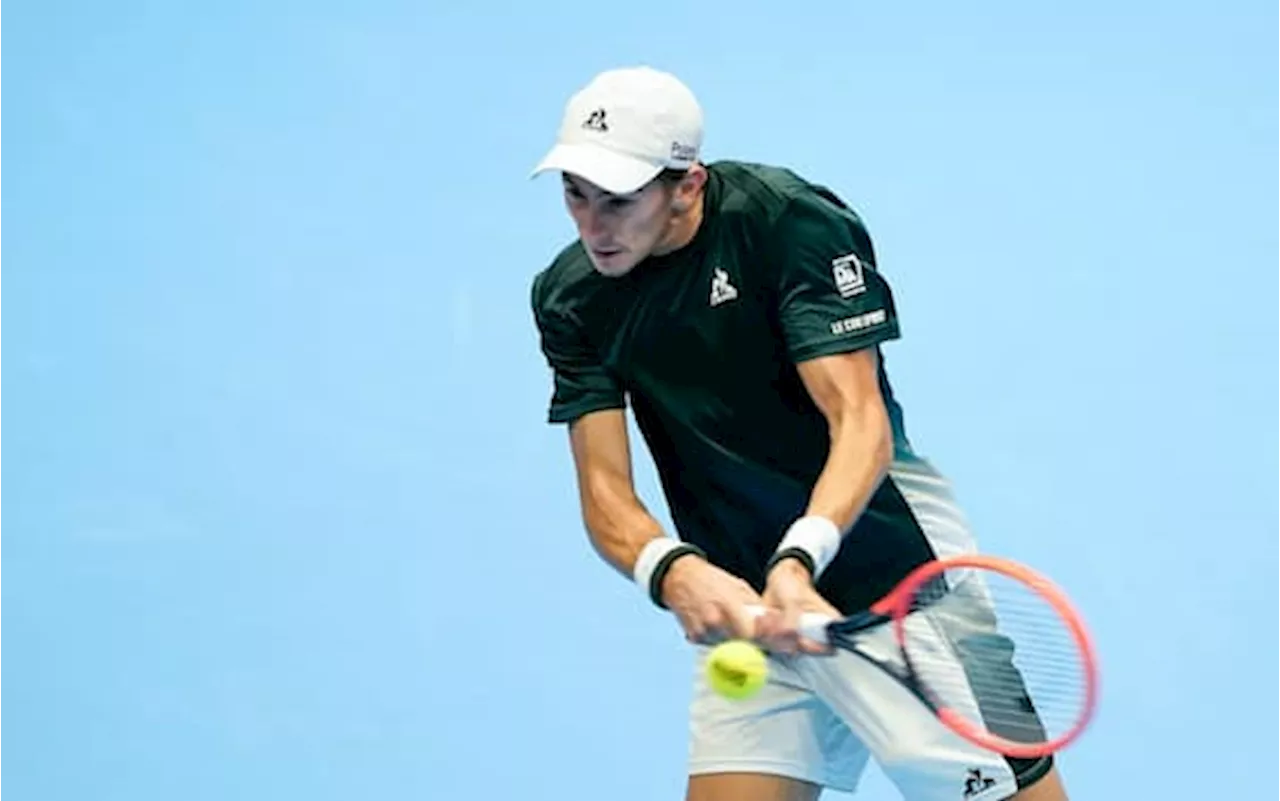 Atp Parigi-Bercy, Arnaldi fuori al 1° turno: Rune vince con un doppio 6-4