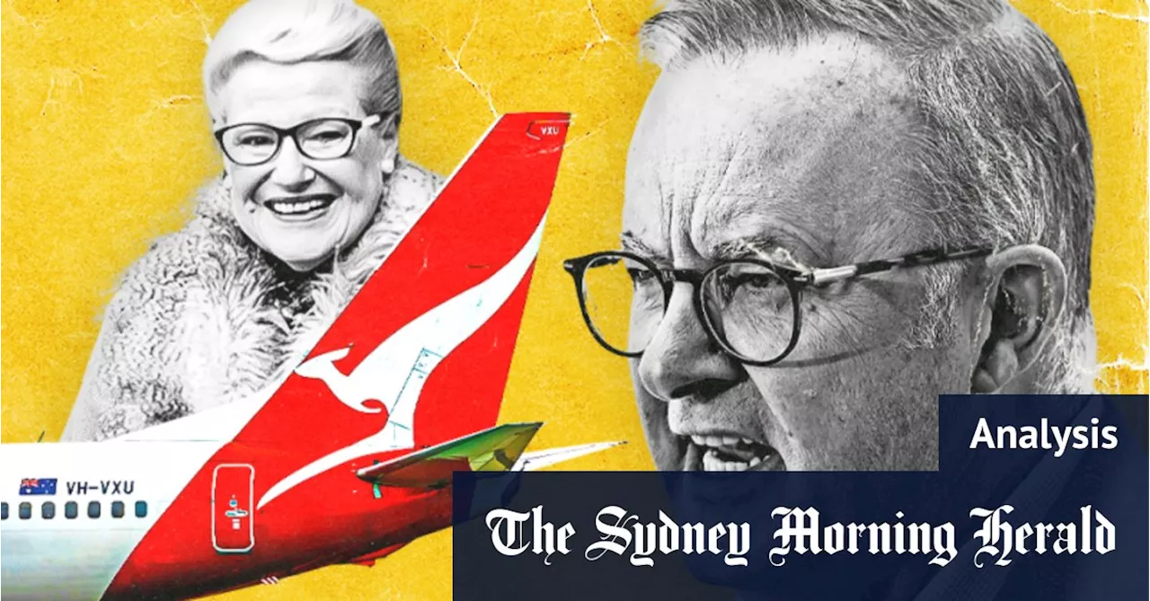 ‘Upgrade’ Albanese’s attack on Qantas critics just makes it worse