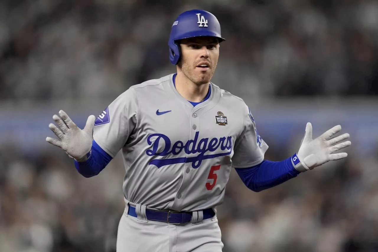 Freeman, Buehler lead Dodgers past slumping Yankees 4-2, take 3-0 lead in World Series