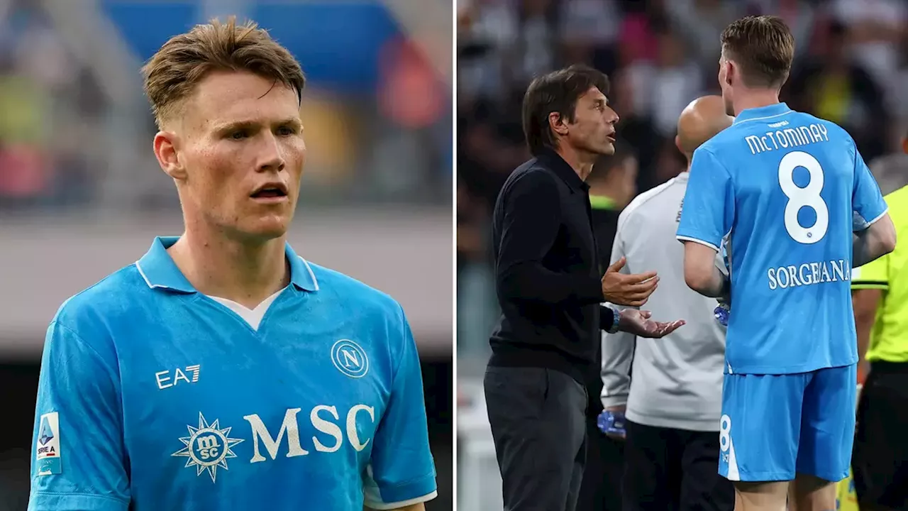 Napoli fans create new nickname for Scott McTominay after Antonio Conte's major tactical tweak