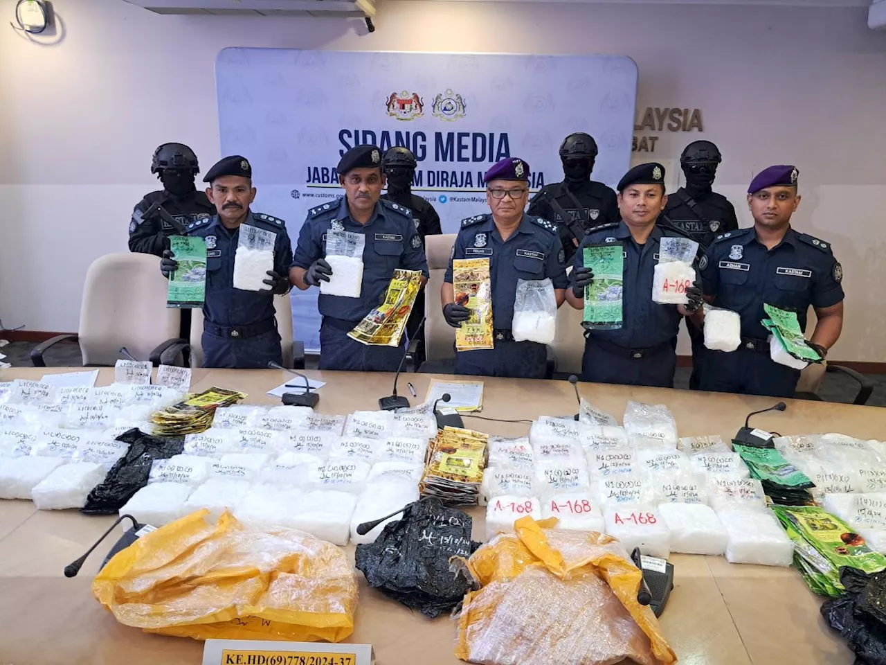 Syabu worth RM3.3mil found in logistics firm's Shah Alam godown