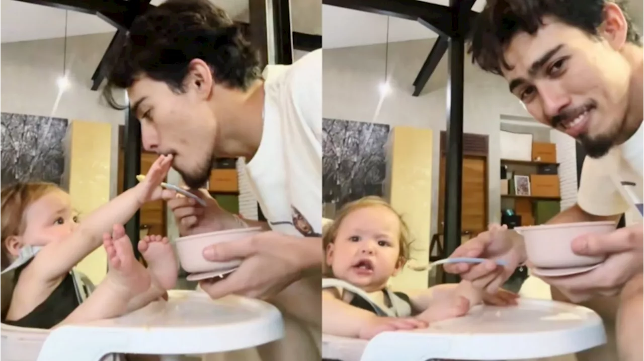 Jennifer Coppen Akhirnya Posting Video Baby Kamari Mukbang Masakan Papa Dali sebelum Meninggal Dunia