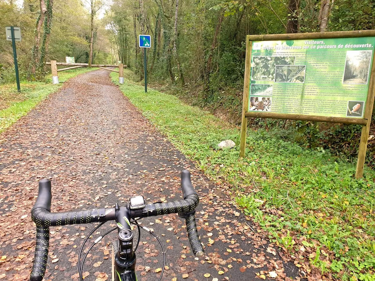 Petit voyage au centre de la terre sur la Véloroute du Piémont pyrénéen