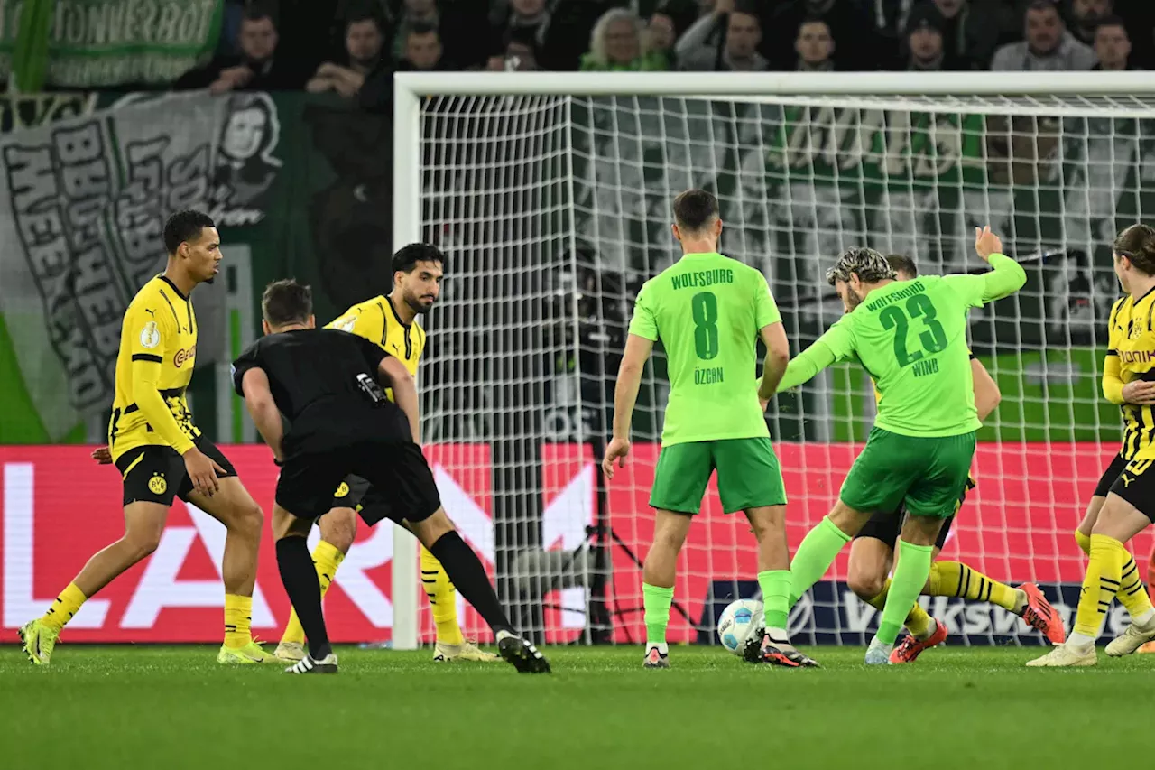 DFB-Pokal: Dortmund scheitert in der Verlängerung an Wolfsburg