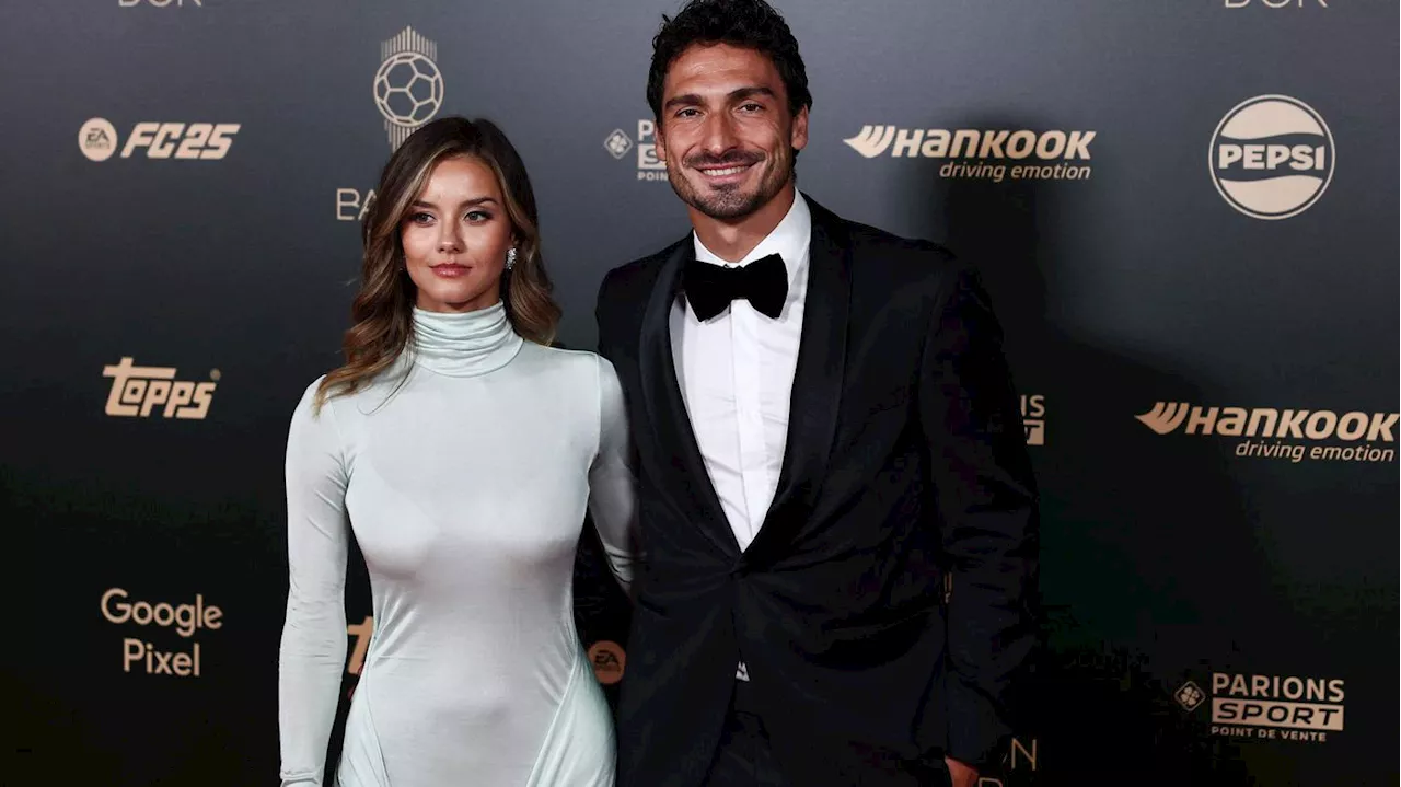 Preisverleihung: Mats Hummels zeigt sich bei Ballon d'Or mit Nicola Cavanis