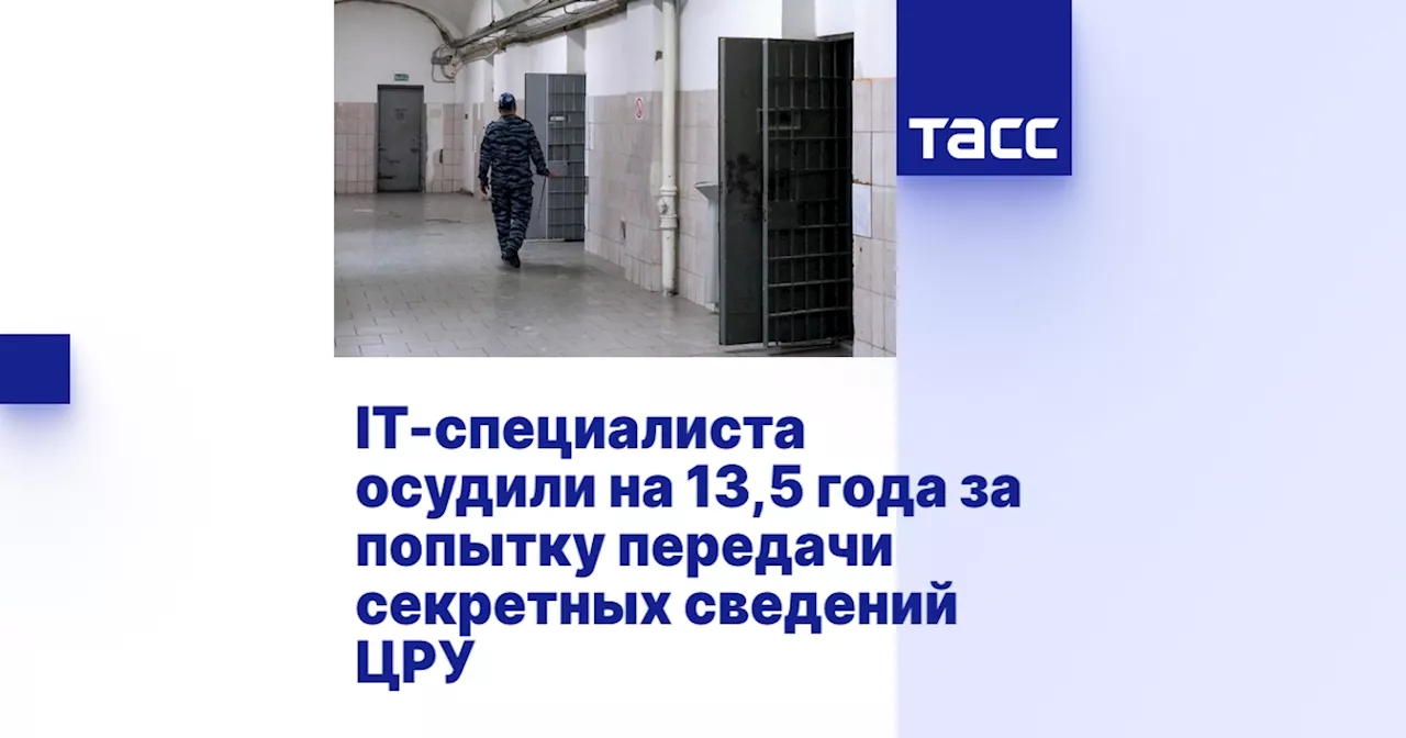 IT-специалиста осудили на 13,5 года за попытку передачи секретных сведений ЦРУ