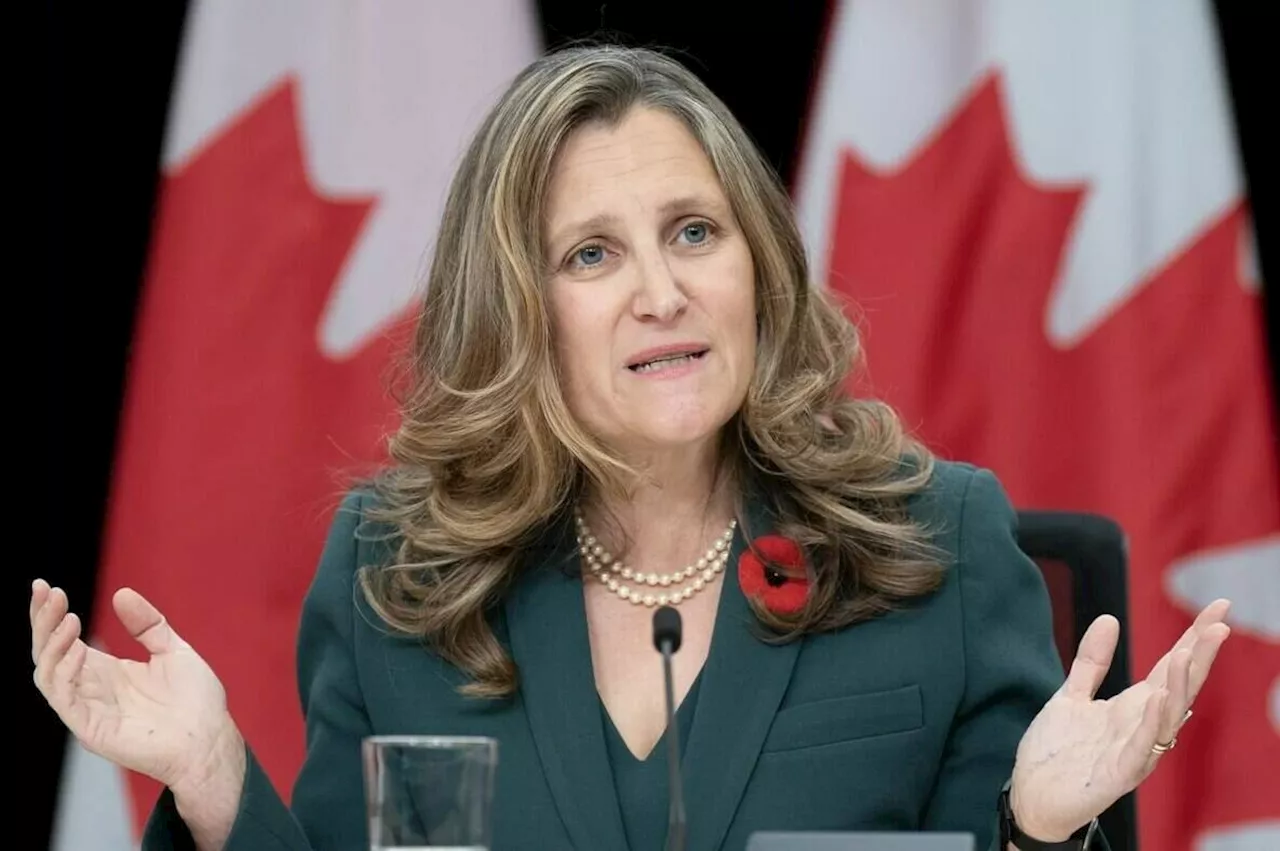 ‘Not how we do things’: Freeland rejects secret Liberal leadership ballot