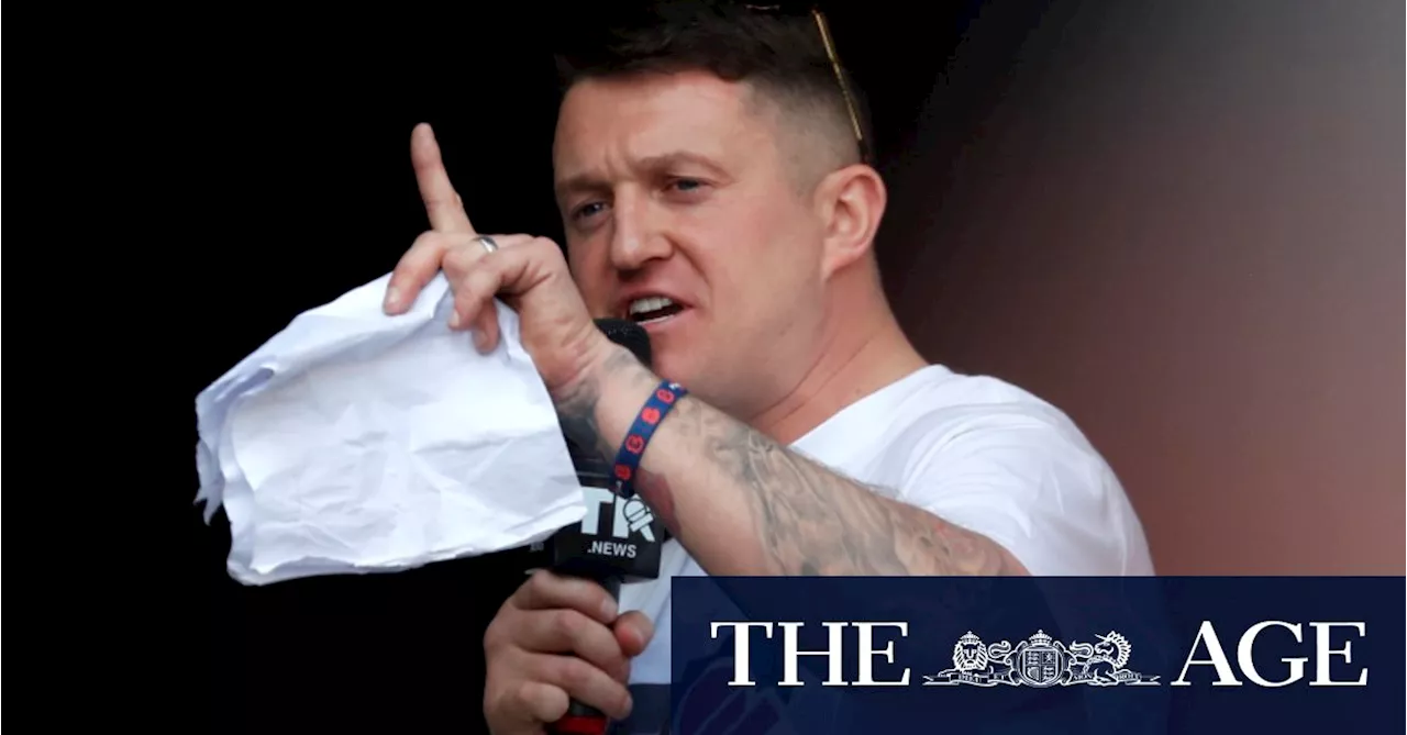 Tommy Robinson, anti-migrant, anti-Muslim agitator, jailed in UK