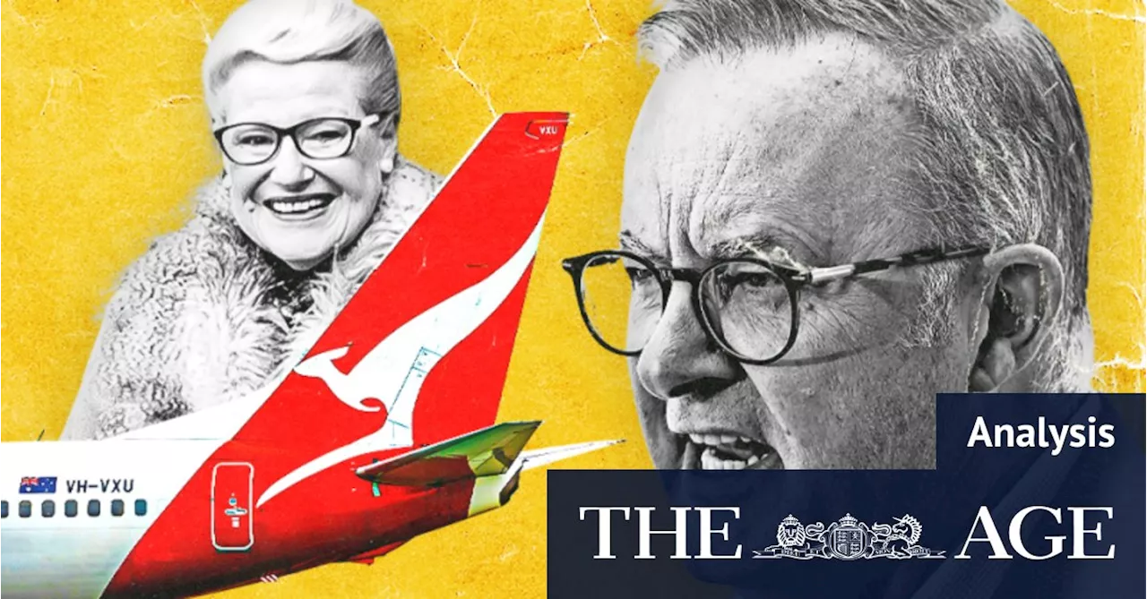 ‘Upgrade’ Albanese’s attack on Qantas critics just makes it worse