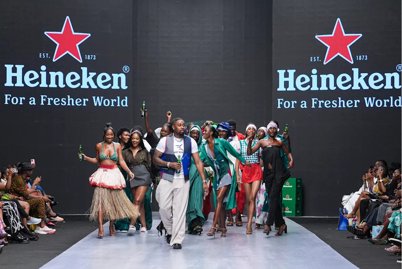 – Heineken launches the 45cl bottle and 45 collection at Lagos fashion week