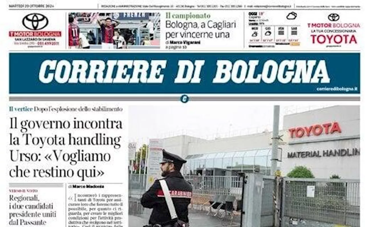 Serie A, il Corriere di Bologna sprona i rossoblu di Italiano: 'A Cagliari per vincere una'