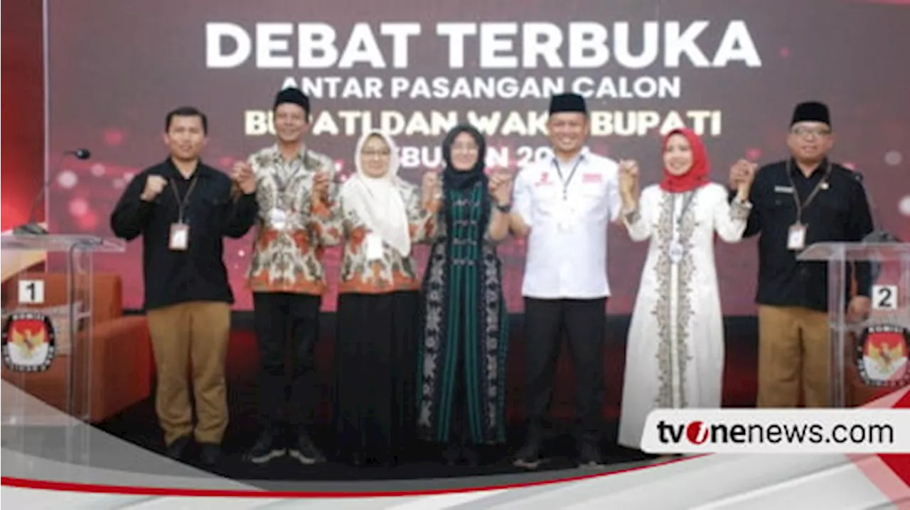 Debat Pilkada Kebumen, Paslon Arif-Rista Punya Program Bangun 11 Ribu Rumah Gratis untuk Masyarakat