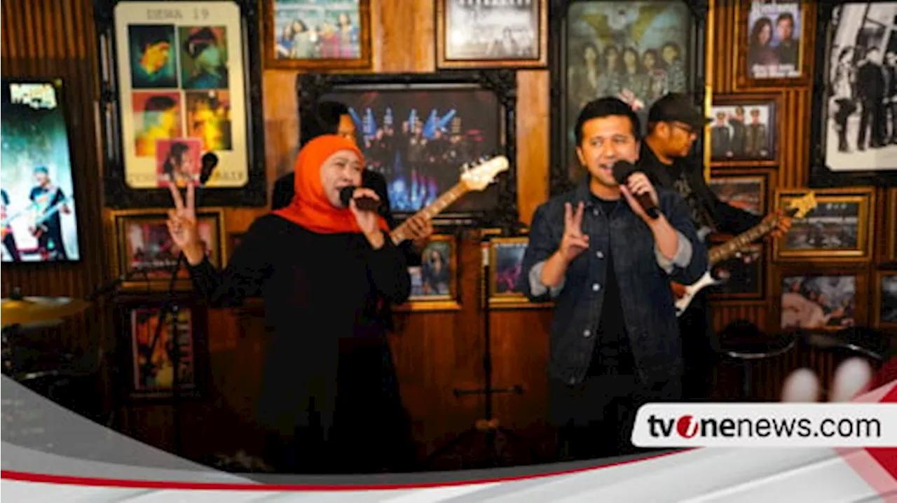 Resmi Luncurkan Video Kampanye bareng Dewa 19, Khofifah dan Emil Kompak Nyanyikan Lagu Hidup Adalah Perjuangan