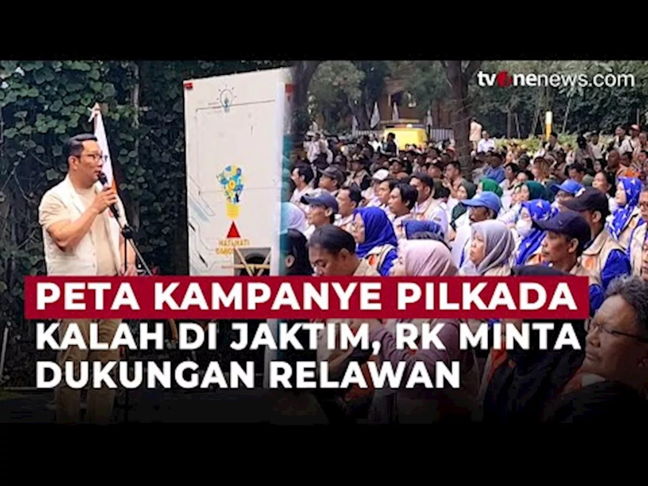 RK Belum Unggul di Jaktim, Minta Relawan Bekerja Keras Tingkatkan Elektabilitas