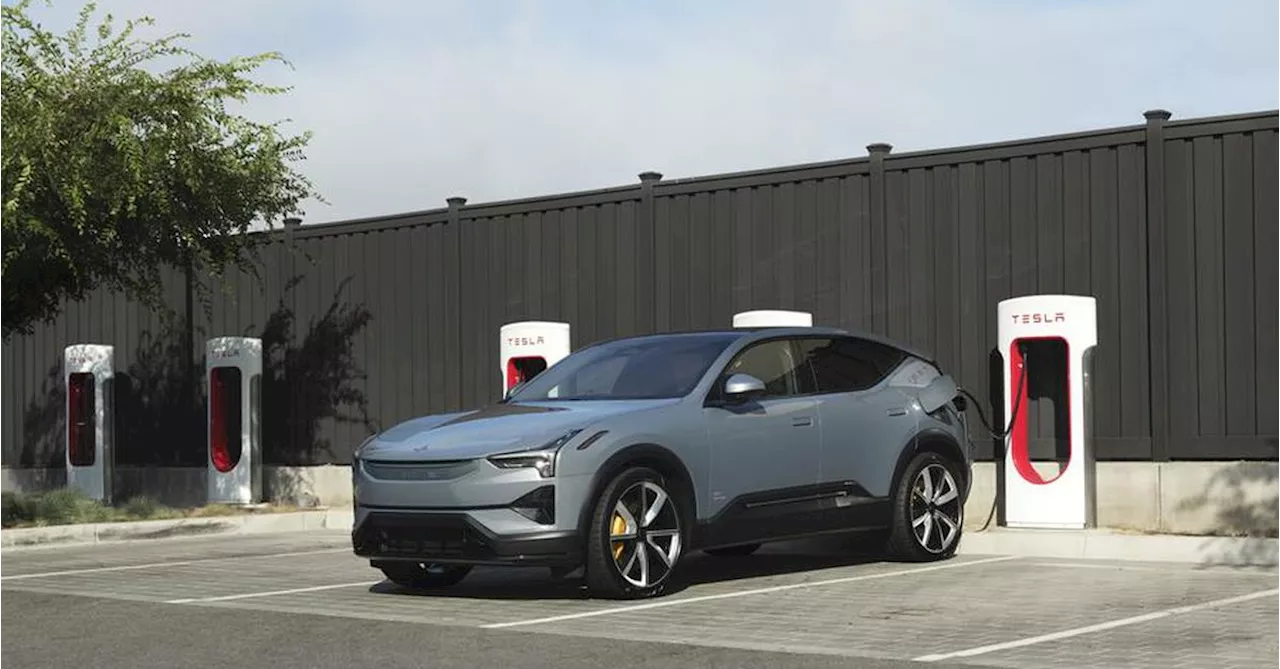 Volvo and Polestar EVs are now getting Tesla Supercharger access