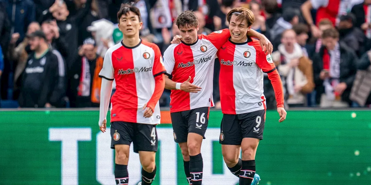 Feyenoord klaar voor strijd met Ajax en PSV: 'Alles nog mogelijk, blijven pushen'