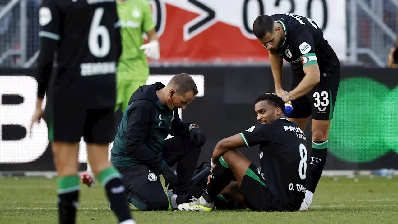 Brian Priske onthult of Quinten Timber inzetbaar is voor Feyenoord tegen Ajax