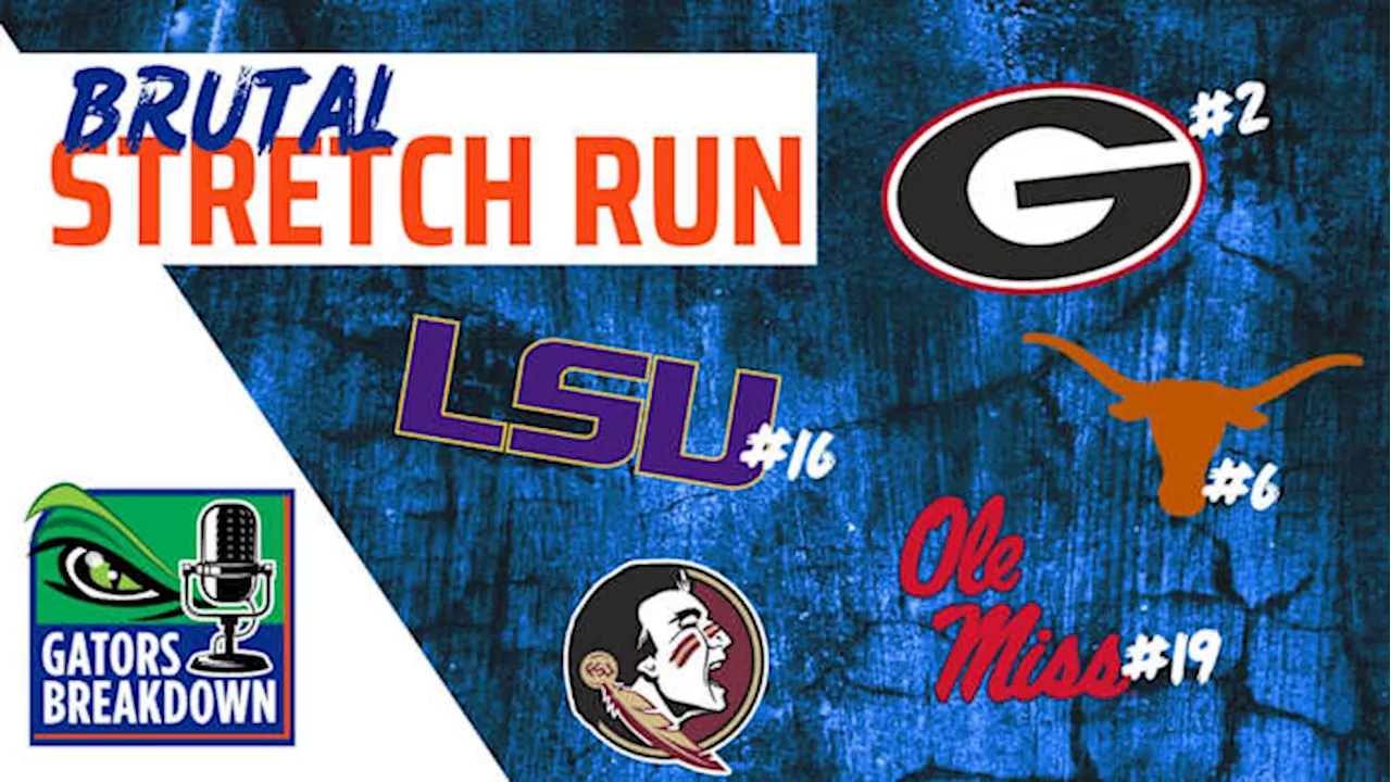 Brutal November stretch for the Florida Gators starts with rival Georgia