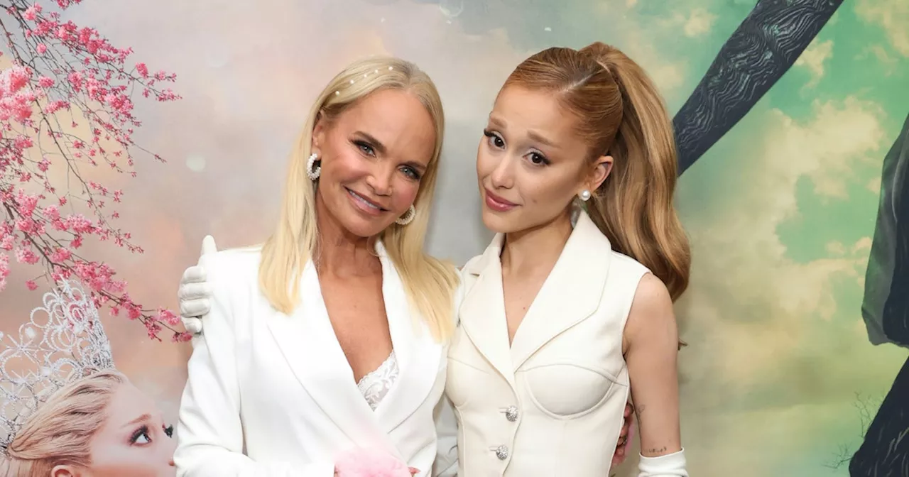 Ariana Grande Meets Up With Fellow Glinda Kirsten Chenoweth at 'Wicked' Screening