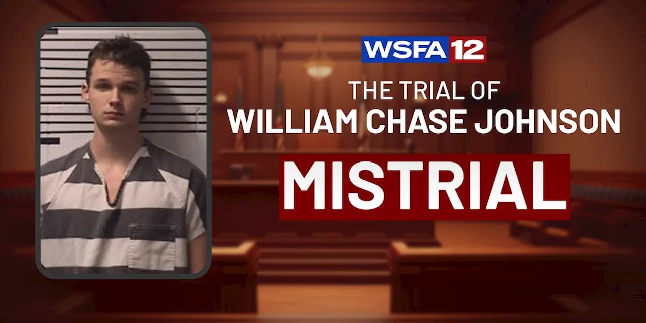 Mistrial declared in William Chase Johnson capital murder trial