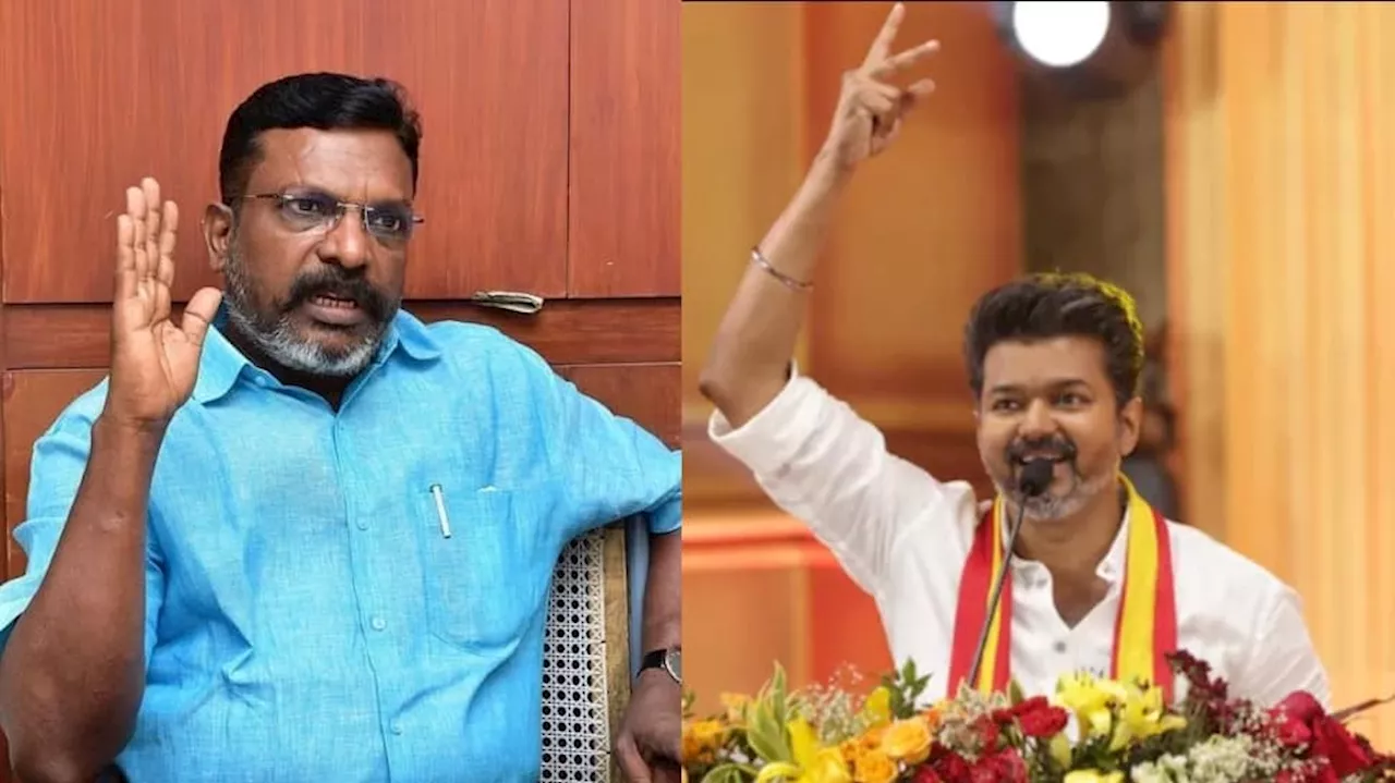 விஜய்யை விமர்சித்த திருமாவளவன்! கொதித்தெழுந்த தவெக தொண்டர்கள்!