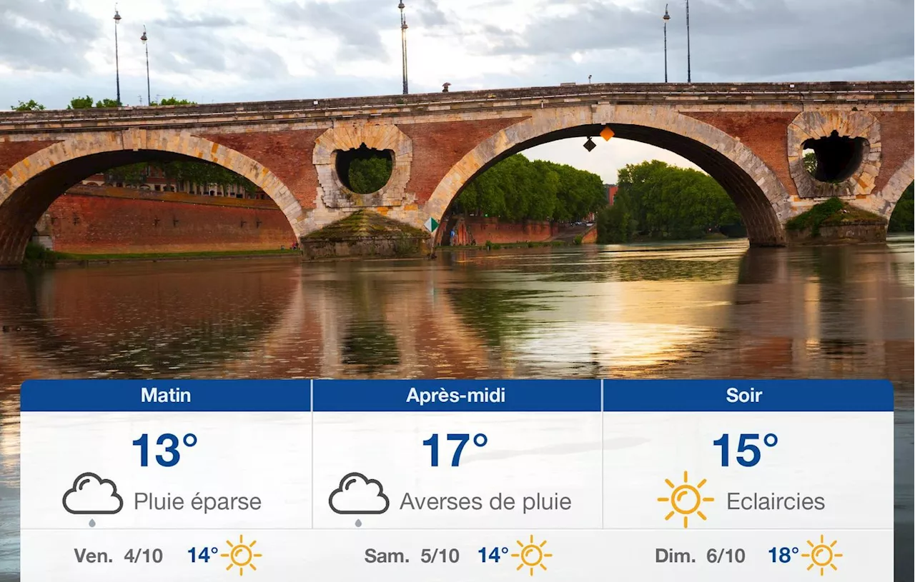 Météo Toulouse: prévisions du jeudi 3 octobre 2024