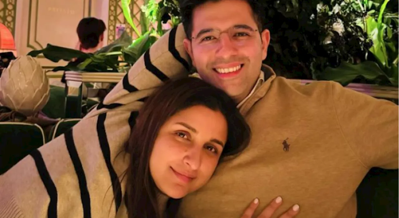 Parineeti Chopra and Raghav Chadha’s sweet & golden moments in Maldives