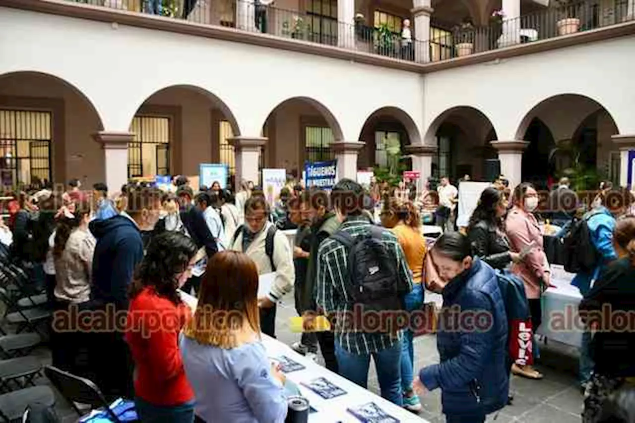 Más de 250 vacantes en Feria del Empleo en Palacio Municipal de Xalapa